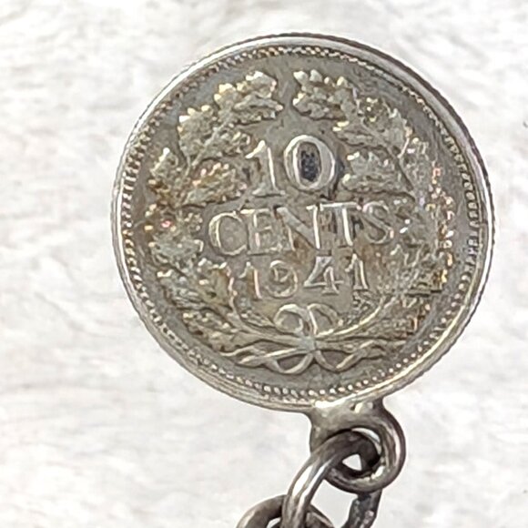 Vintage WW2 era Dutch Charm Bracelet 1941 - Picture 8 of 9